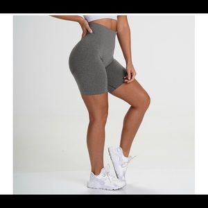 NVGTN Khaki Green Biker Shorts